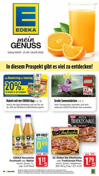 EDEKA Prospekt - Ab Montag 21.09.2026