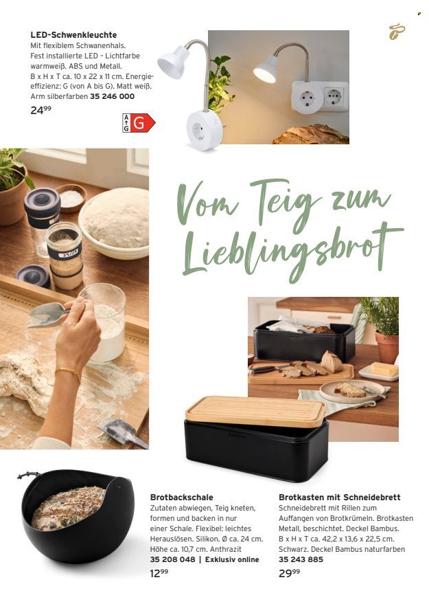 TCHIBO Prospekt - Herbst auf dem Tisch