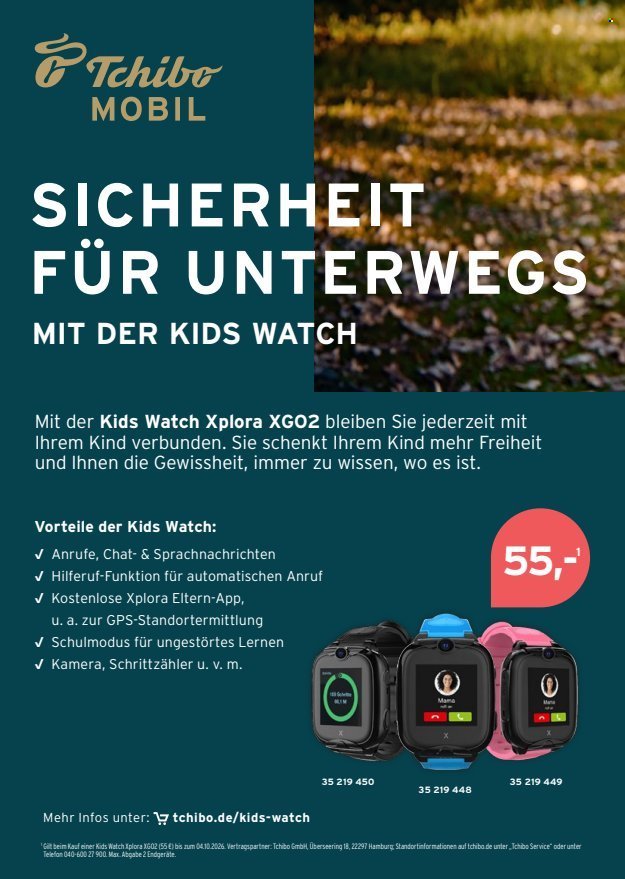 TCHIBO Prospekt - Herbst auf dem Tisch