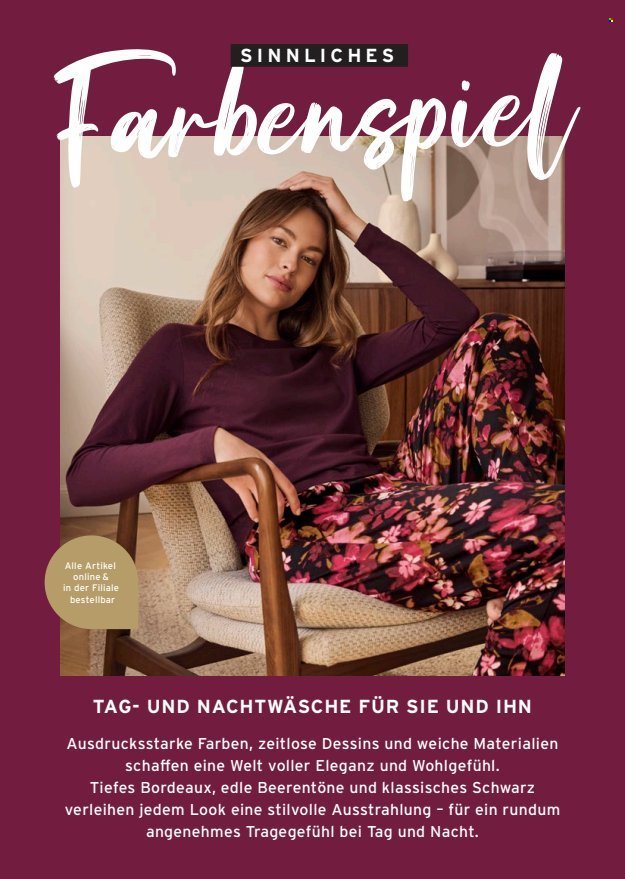 TCHIBO Prospekt - Sinnliches Farbenspiel