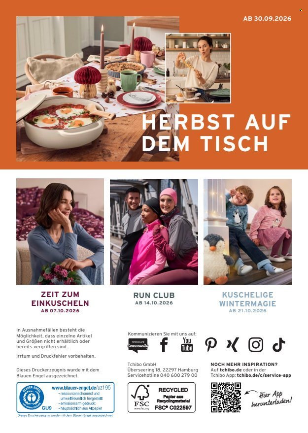 TCHIBO Prospekt - Sinnliches Farbenspiel