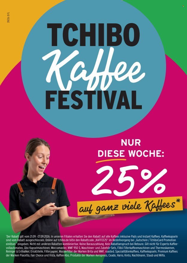 TCHIBO Prospekt - Sinnliches Farbenspiel