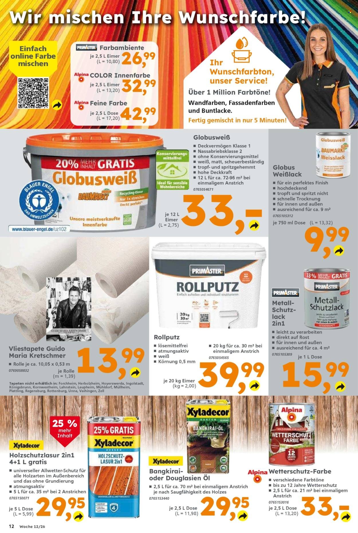 GLOBUS BAUMARKT Prospekt - Ab Montag 16.03.2026