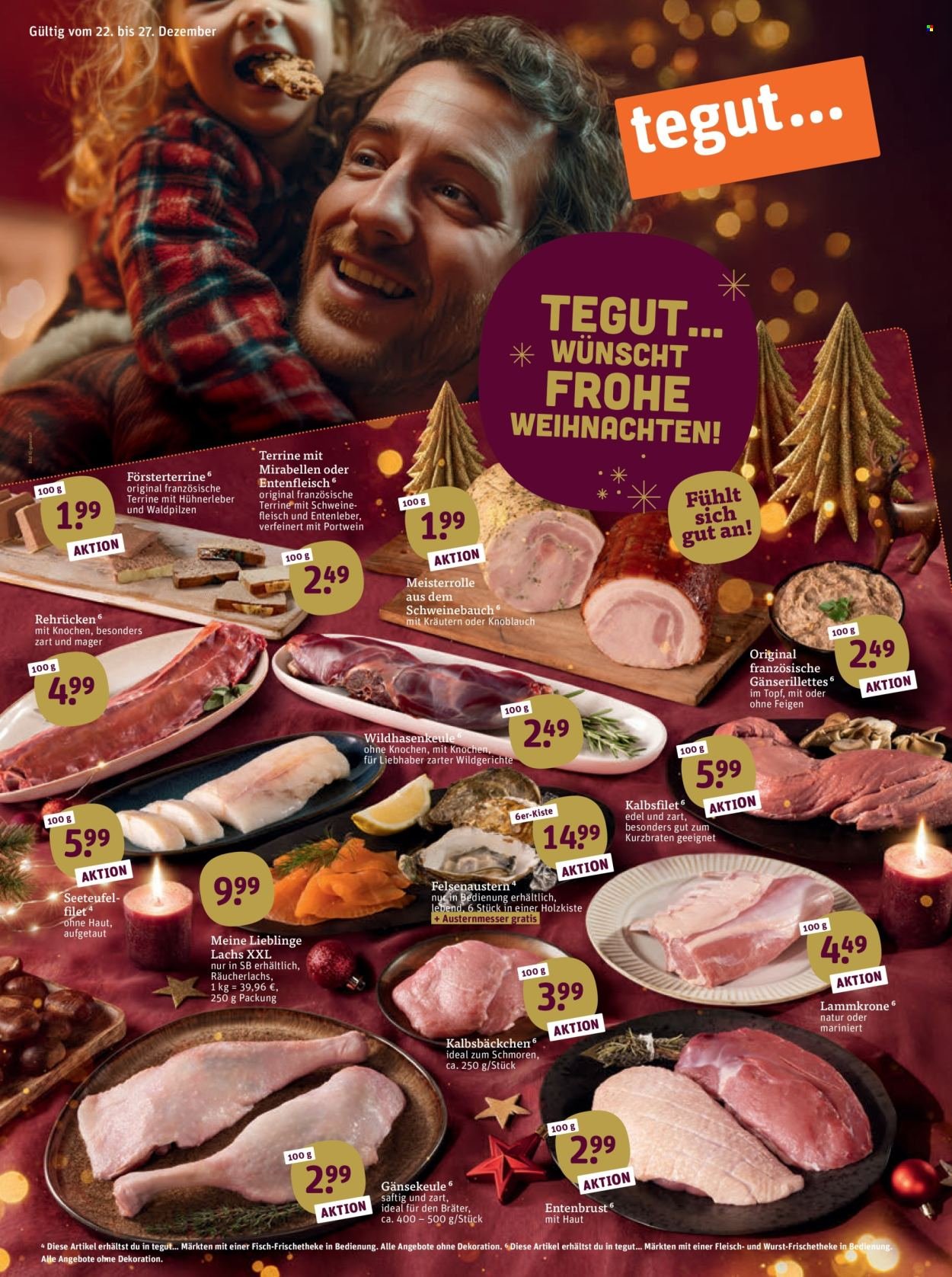 TEGUT... Prospekt - Ab Montag 22.12.2025