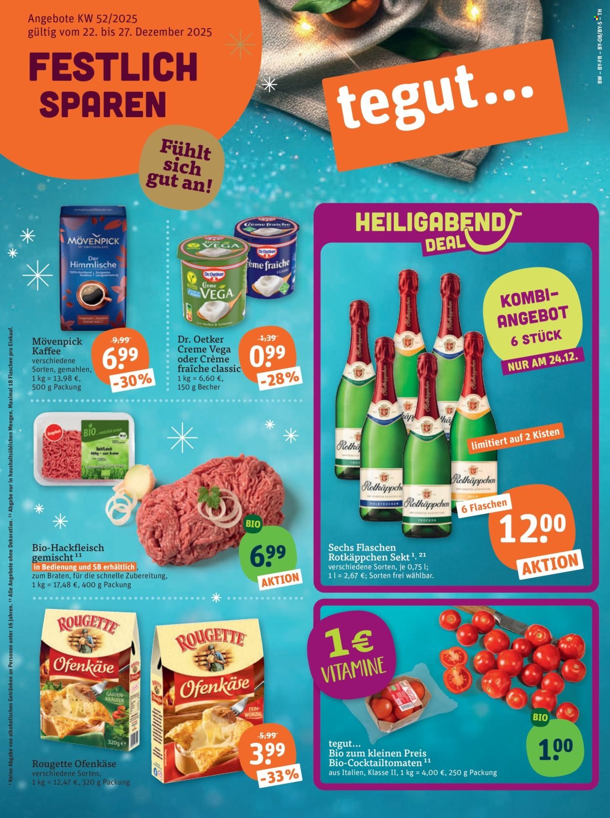 TEGUT... Prospekt - Ab Montag 22.12.2025