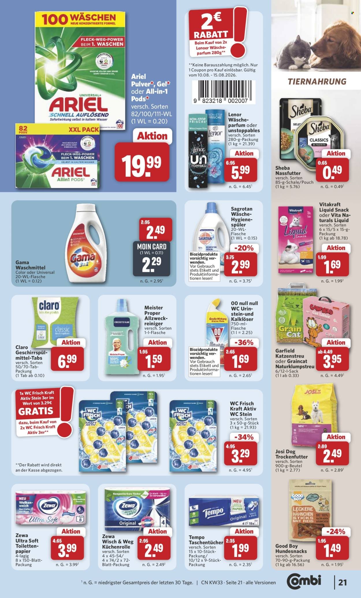 COMBI Prospekt - Ab Montag 10.08.2026