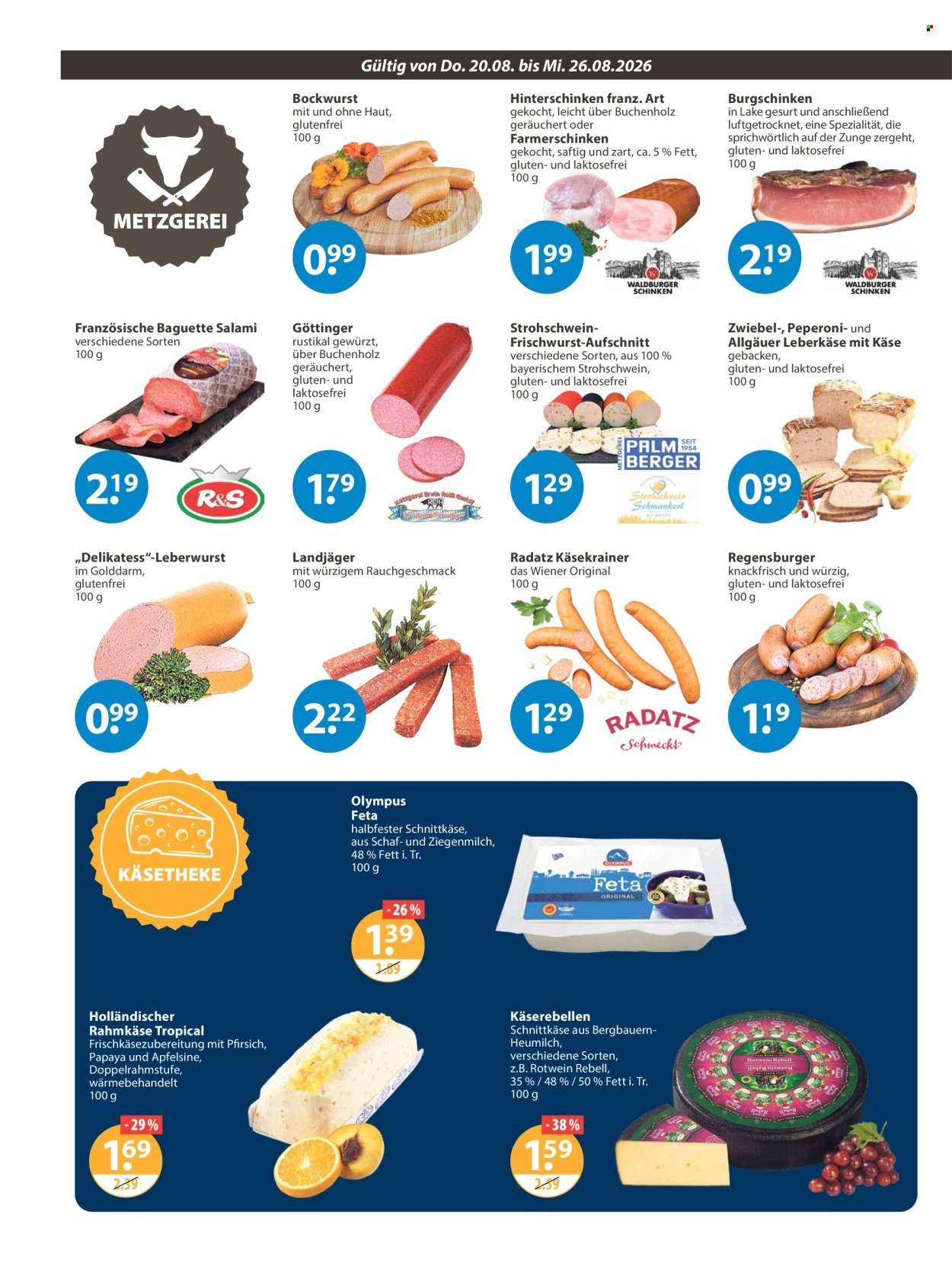 V-MARKT Prospekt - Ab Donnerstag 20.08.2026