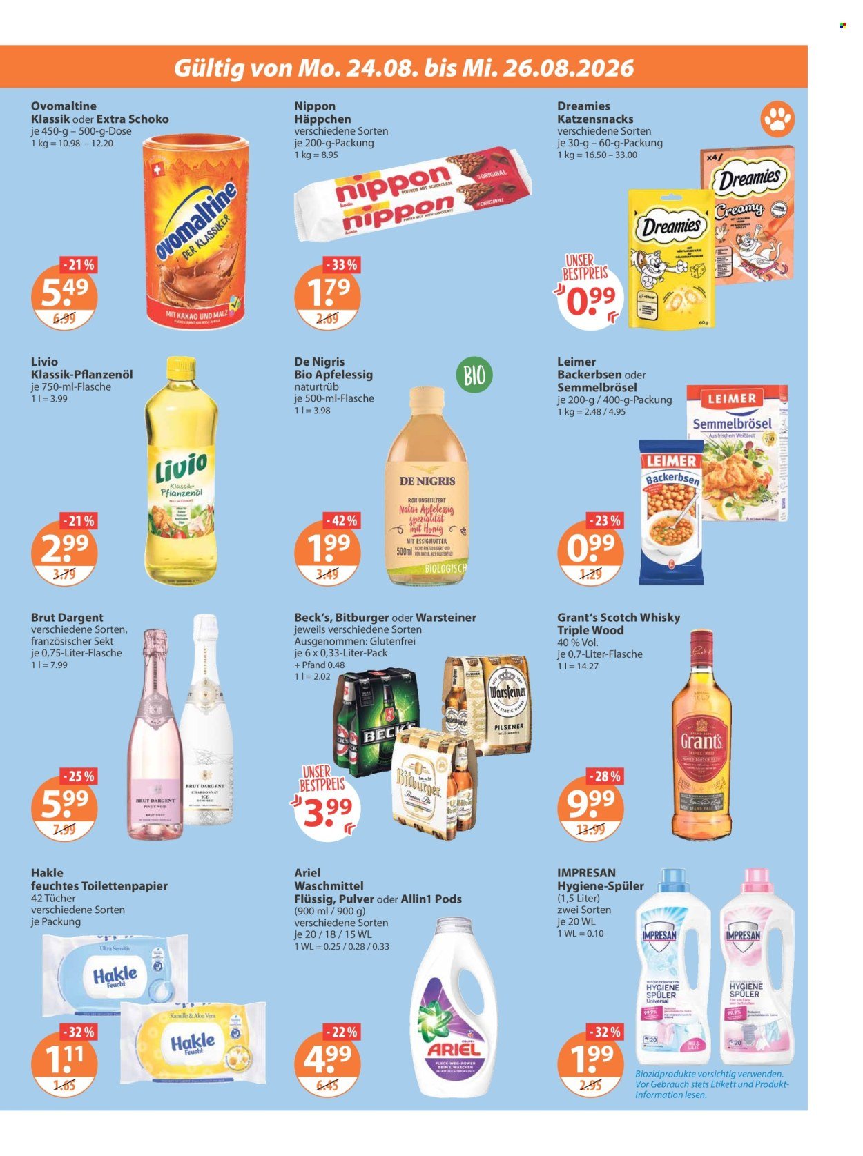 V-MARKT Prospekt - Ab Donnerstag 20.08.2026