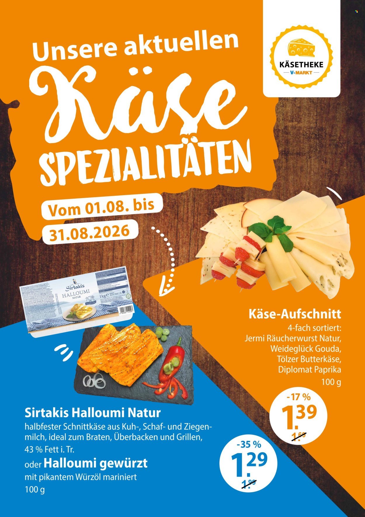 V-MARKT Prospekt - Ab Donnerstag 20.08.2026