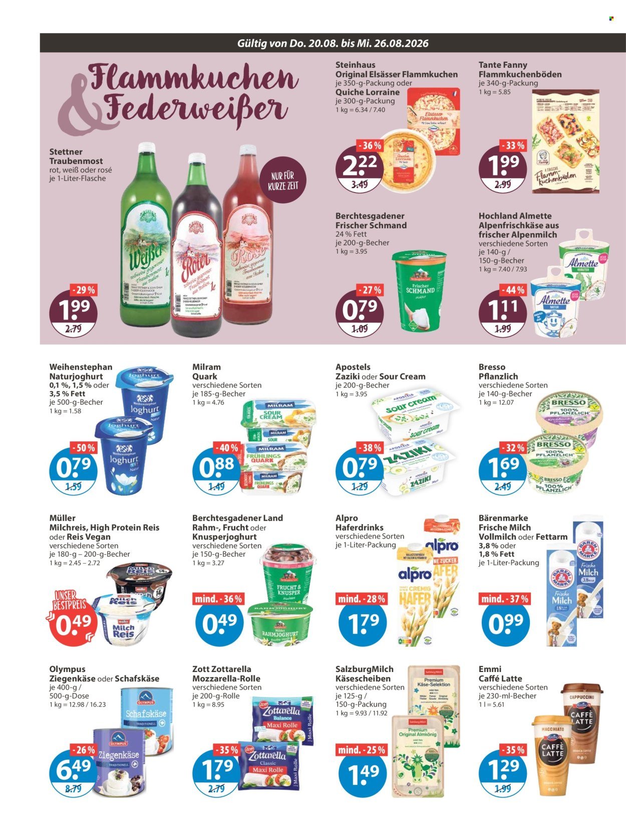 V-MARKT Prospekt - Ab Donnerstag 20.08.2026