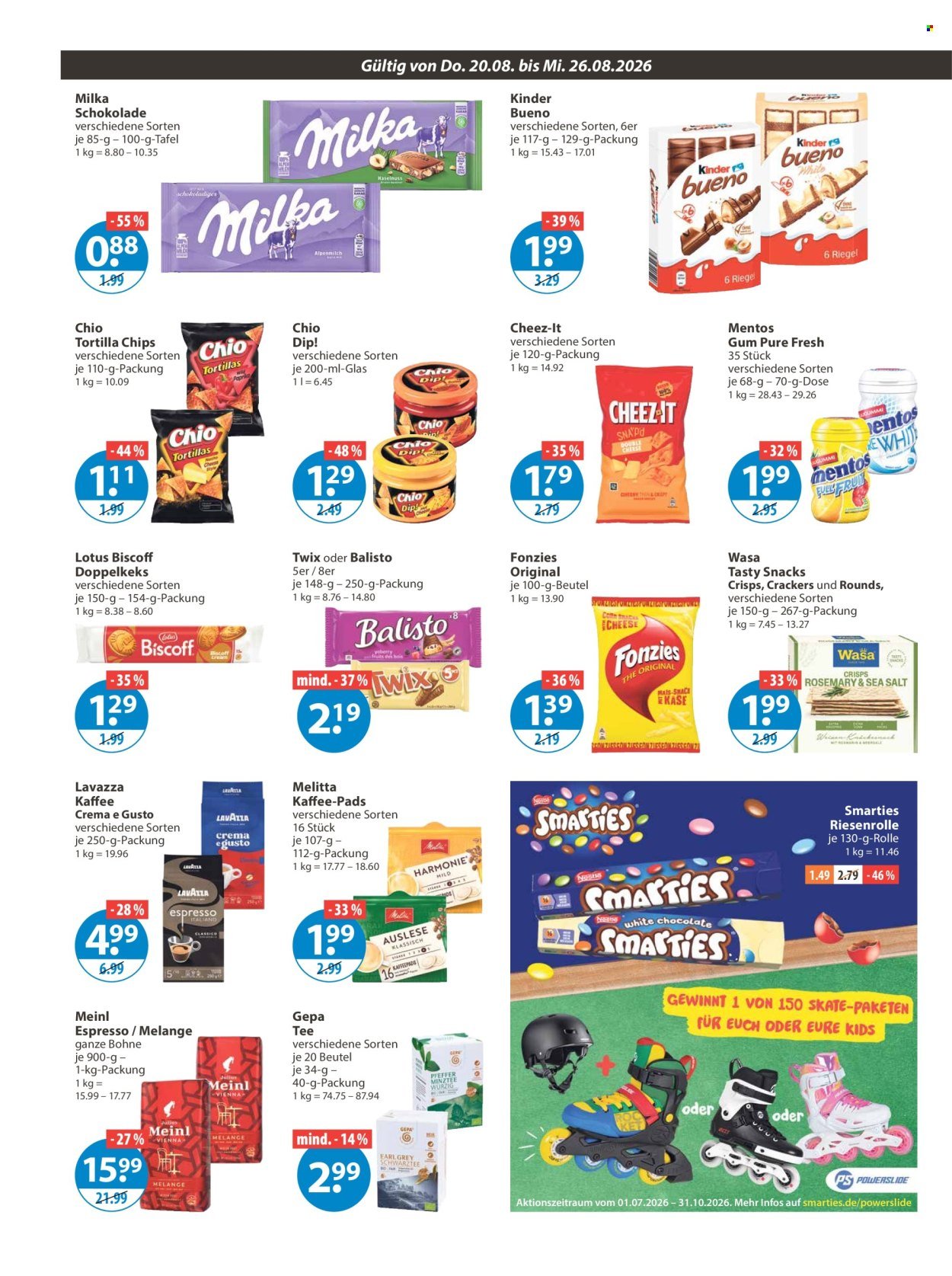 V-MARKT Prospekt - Ab Donnerstag 20.08.2026