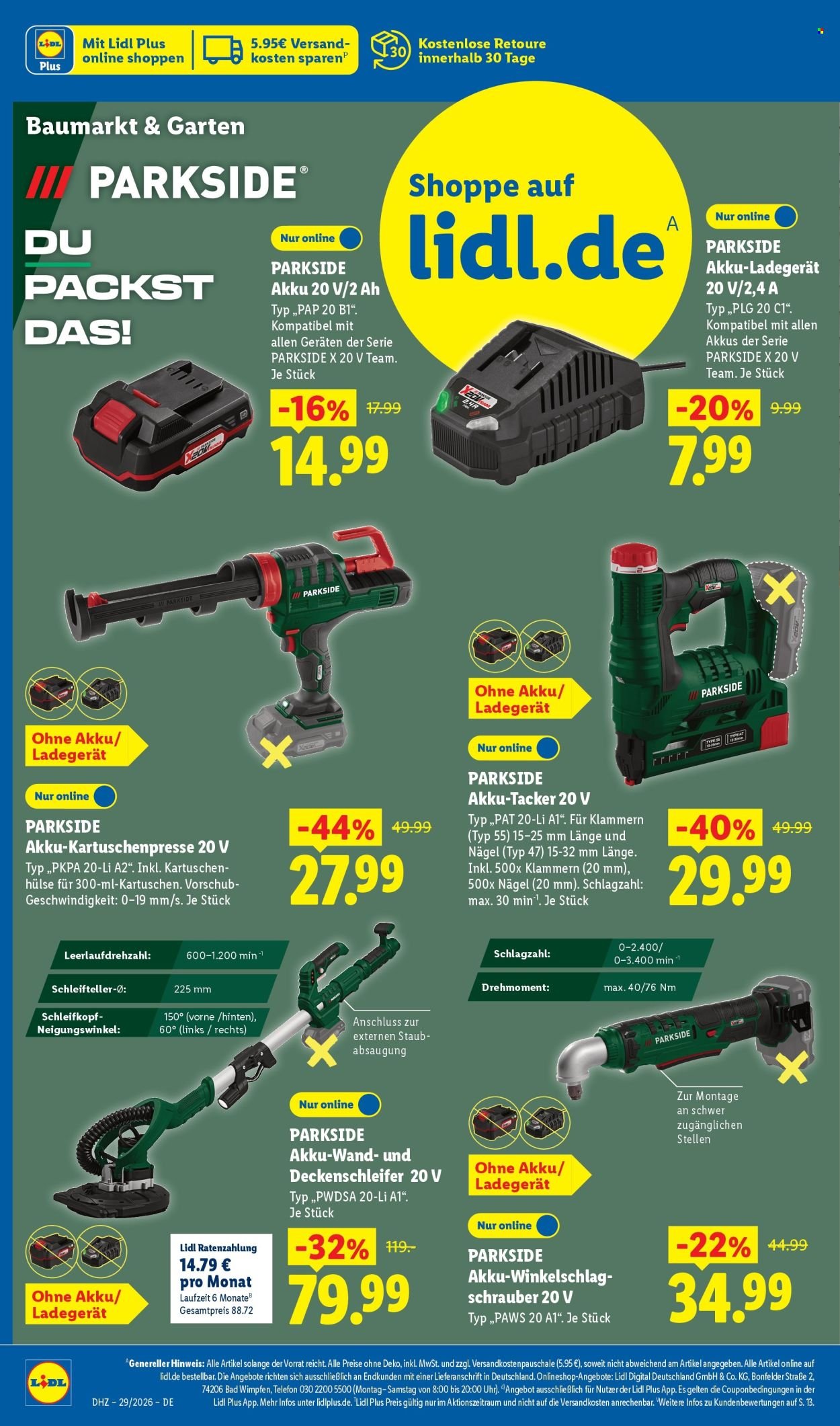 LIDL Prospekt - Ab Montag 13.07.2026