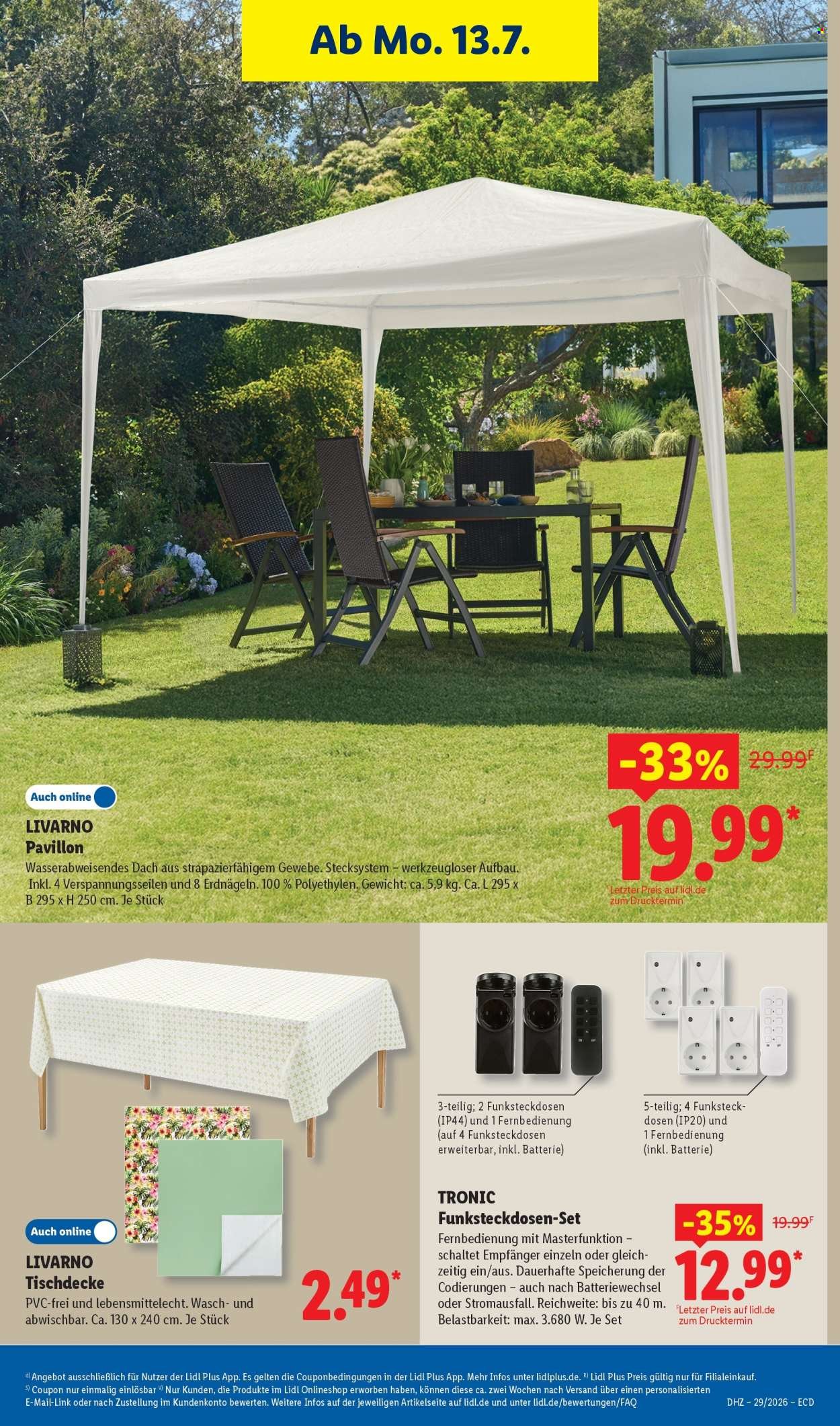 LIDL Prospekt - Ab Montag 13.07.2026