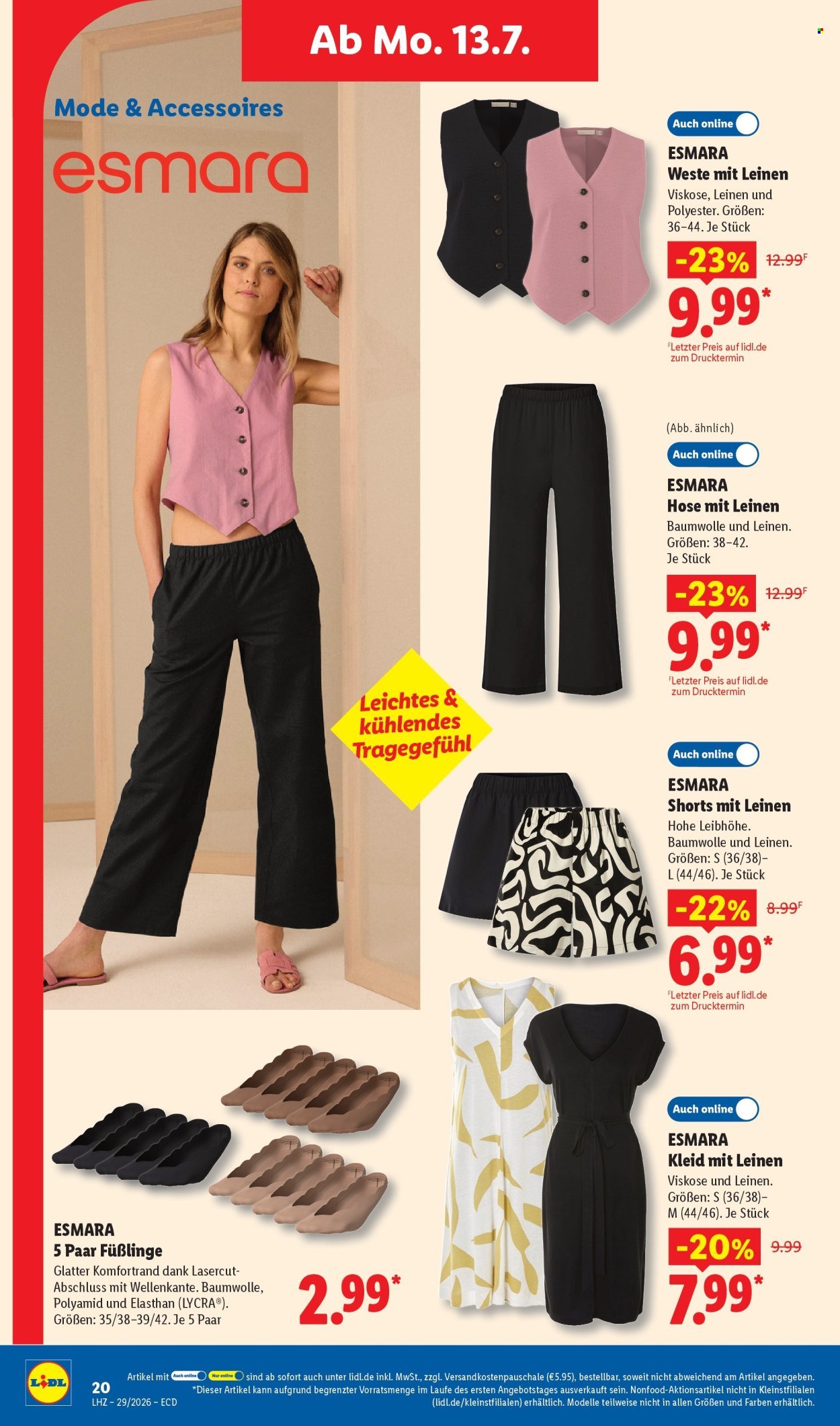 LIDL Prospekt - Ab Montag 13.07.2026