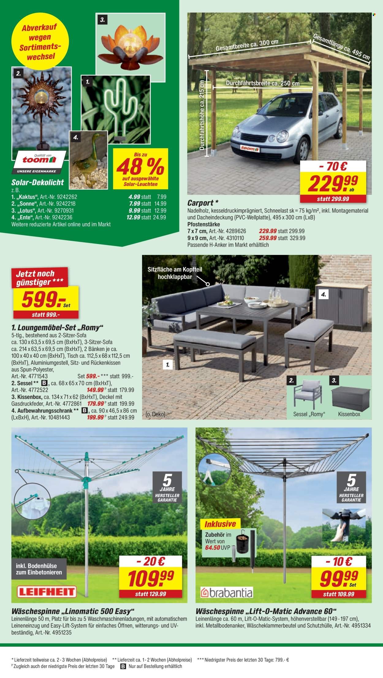 TOOM BAUMARKT Prospekt - Ab Samstag 1.08.2026
