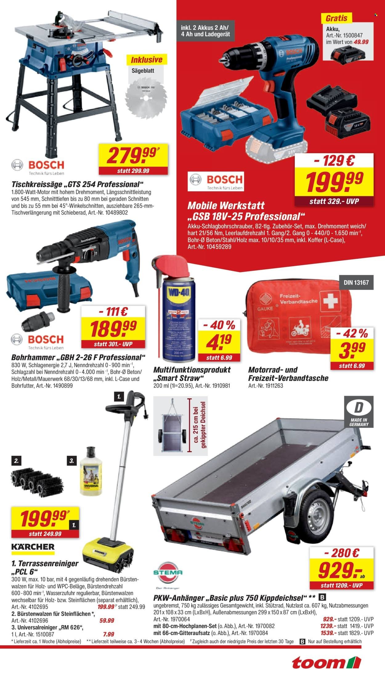 TOOM BAUMARKT Prospekt - Ab Samstag 1.08.2026