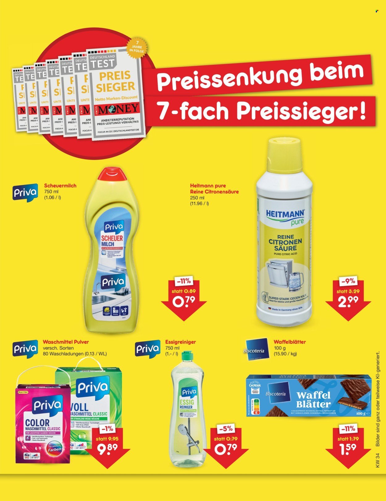 NETTO MARKEN-DISCOUNT Angebote - Preissenkung auf Dauer