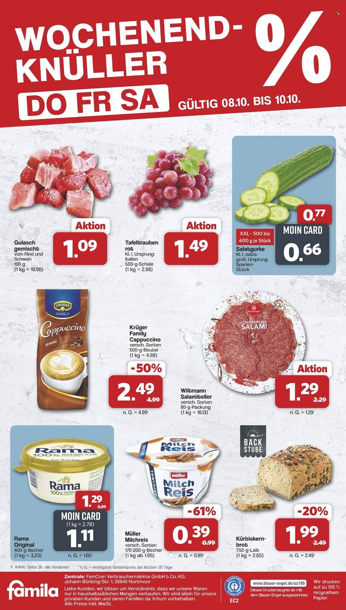 FAMILA Prospekt - Ab Montag 5.10.2026