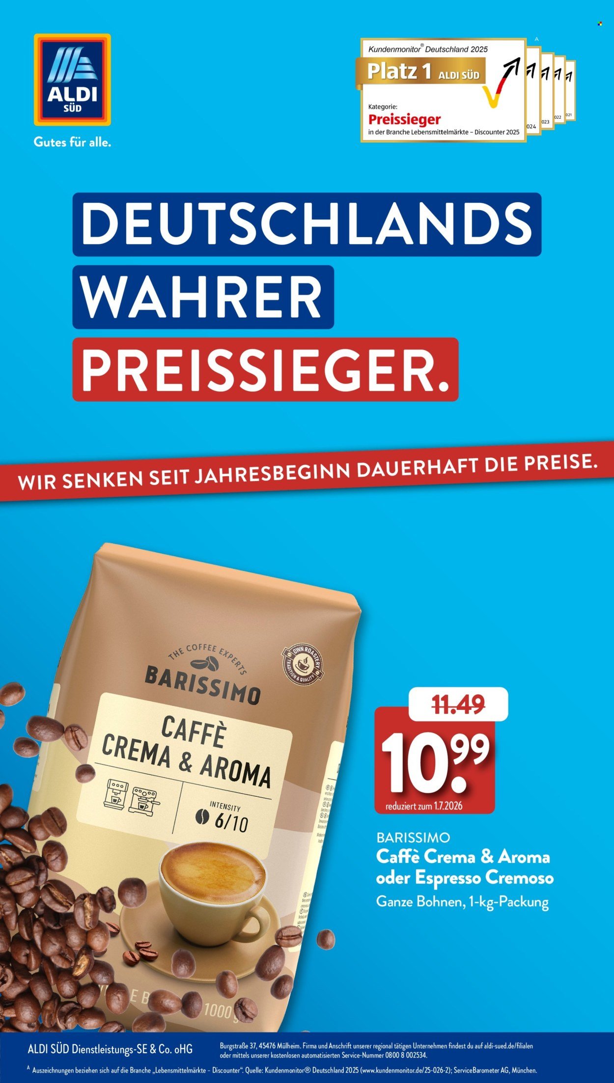 ALDI SÜD Angebote - Deutschlands wahrer preissieger