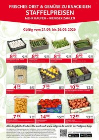 SELGROS Prospekt - Obst & Gemüse