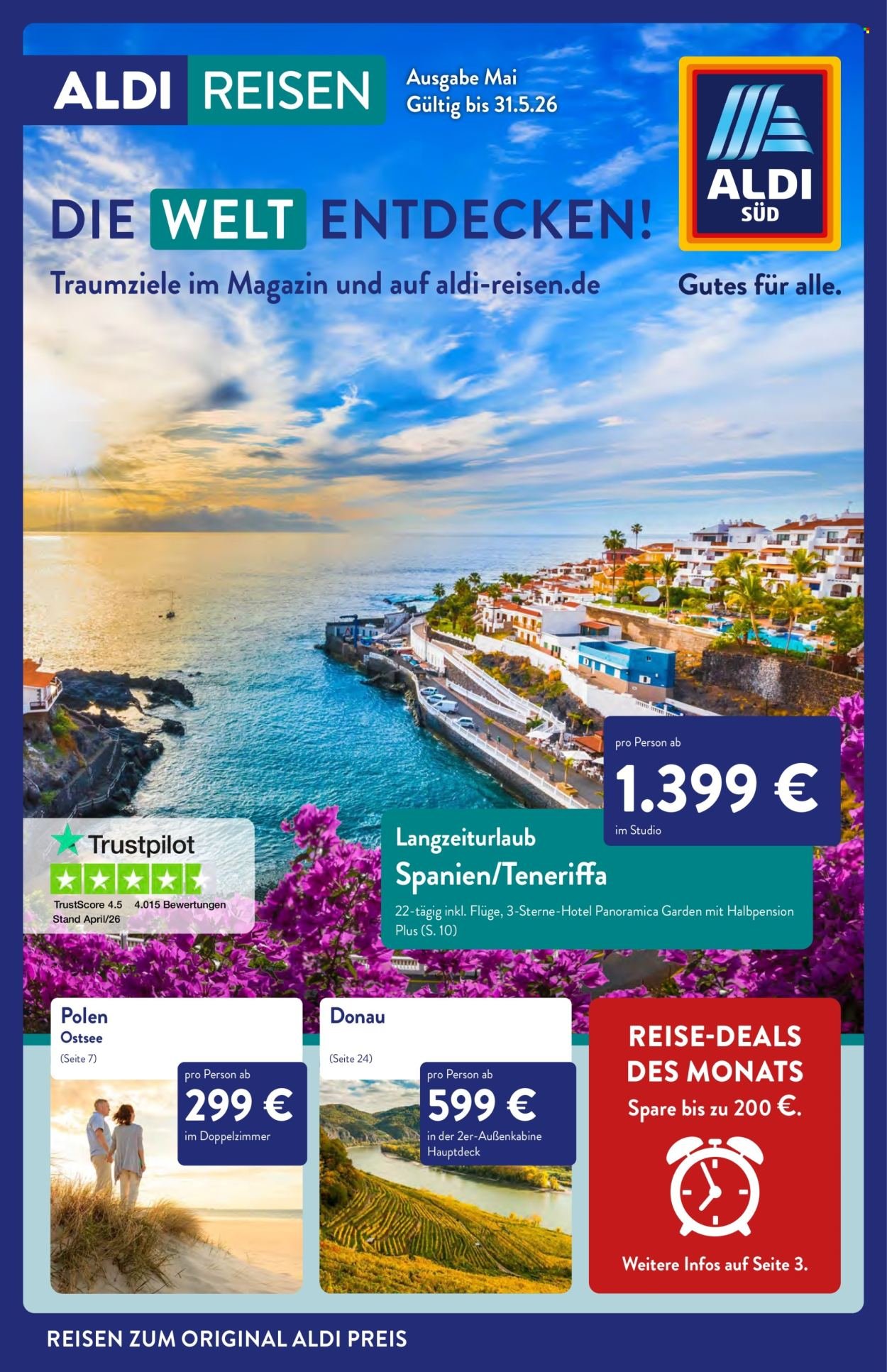 ALDI SÜD Prospekt - Reisen
