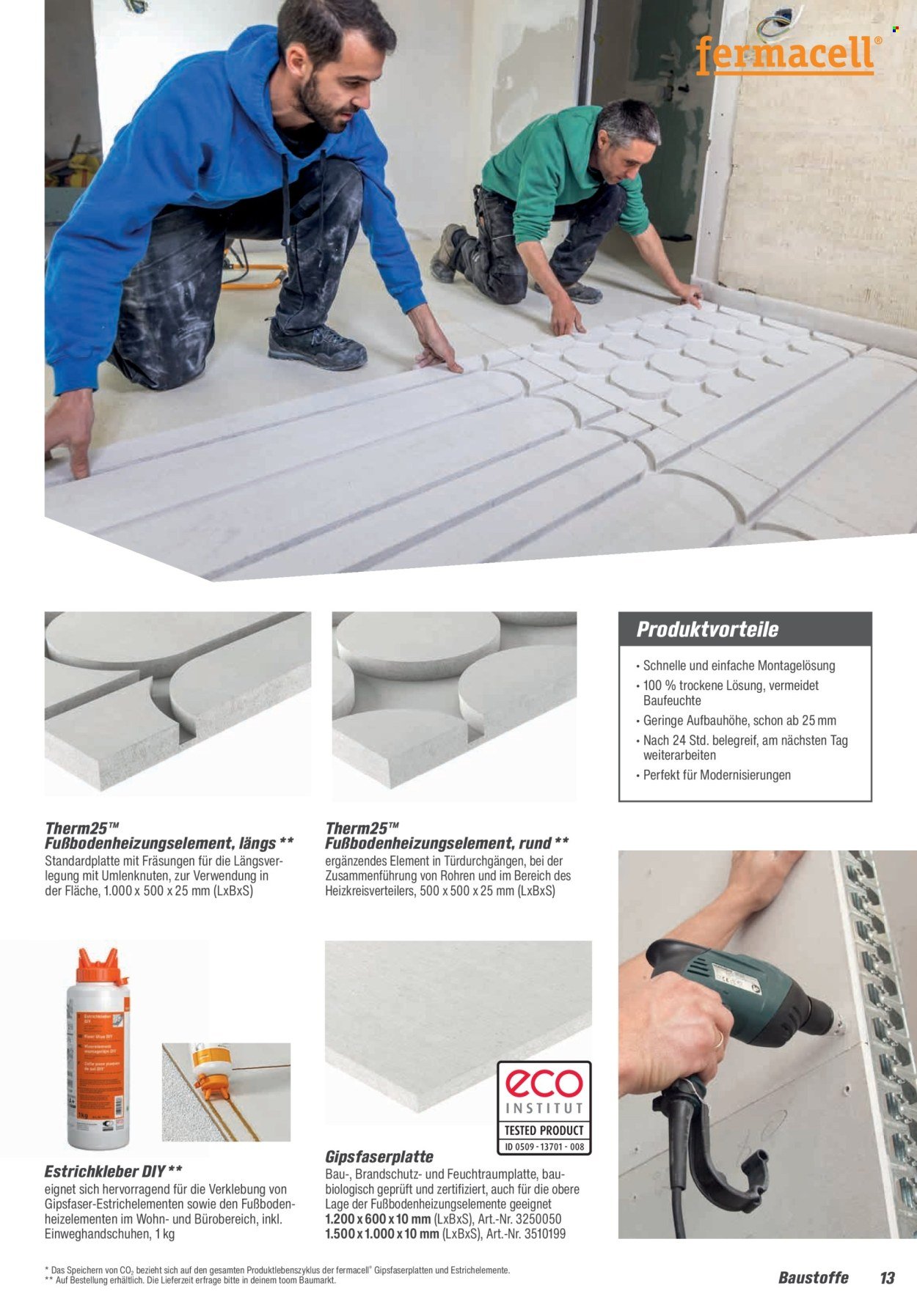 TOOM BAUMARKT Prospekt - Baustoffe & Bauelemente