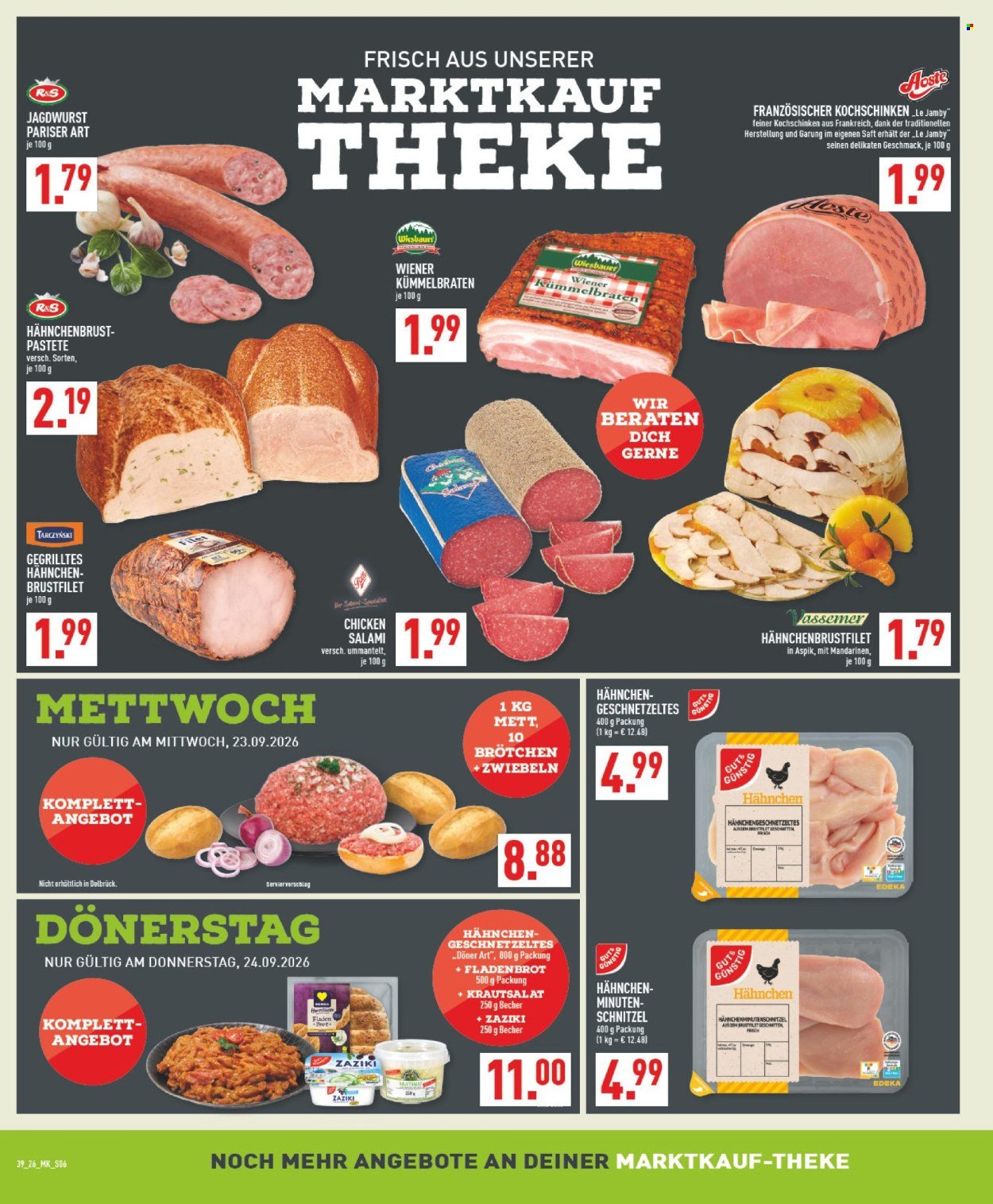 MARKTKAUF Prospekt - Ab Montag 21.09.2026