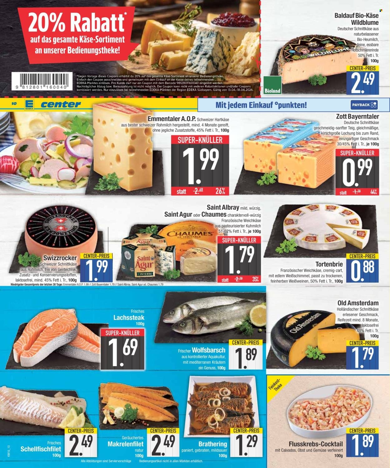 EDEKA Prospekt - Ab Montag 13.04.2026