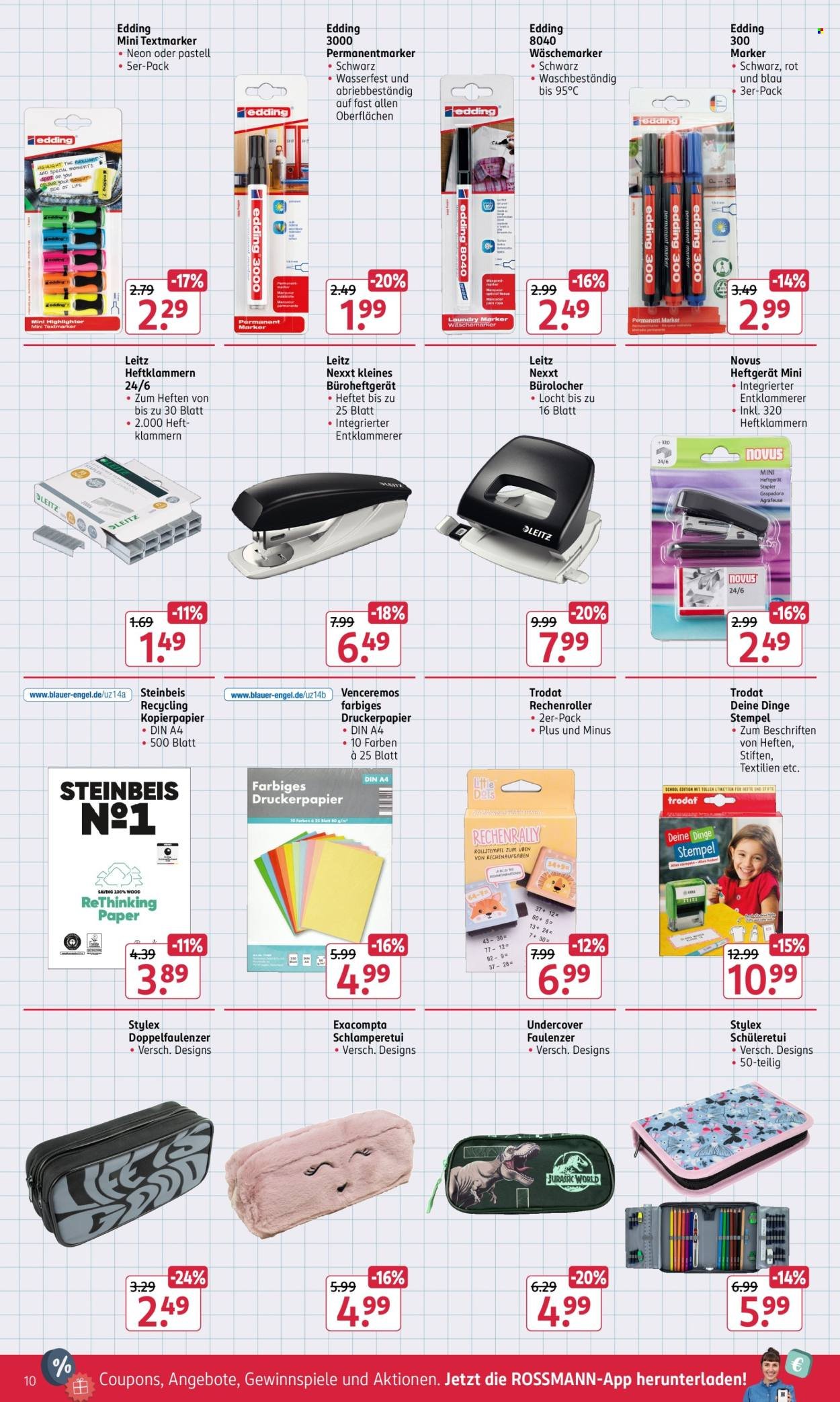 ROSSMANN Prospekt - Startklar für das neue Schuljahr