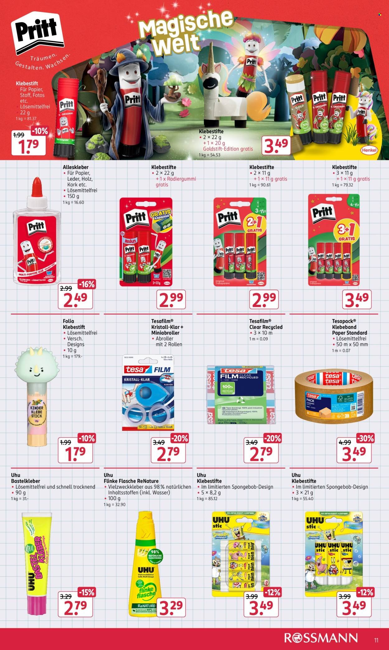 ROSSMANN Prospekt - Startklar für das neue Schuljahr