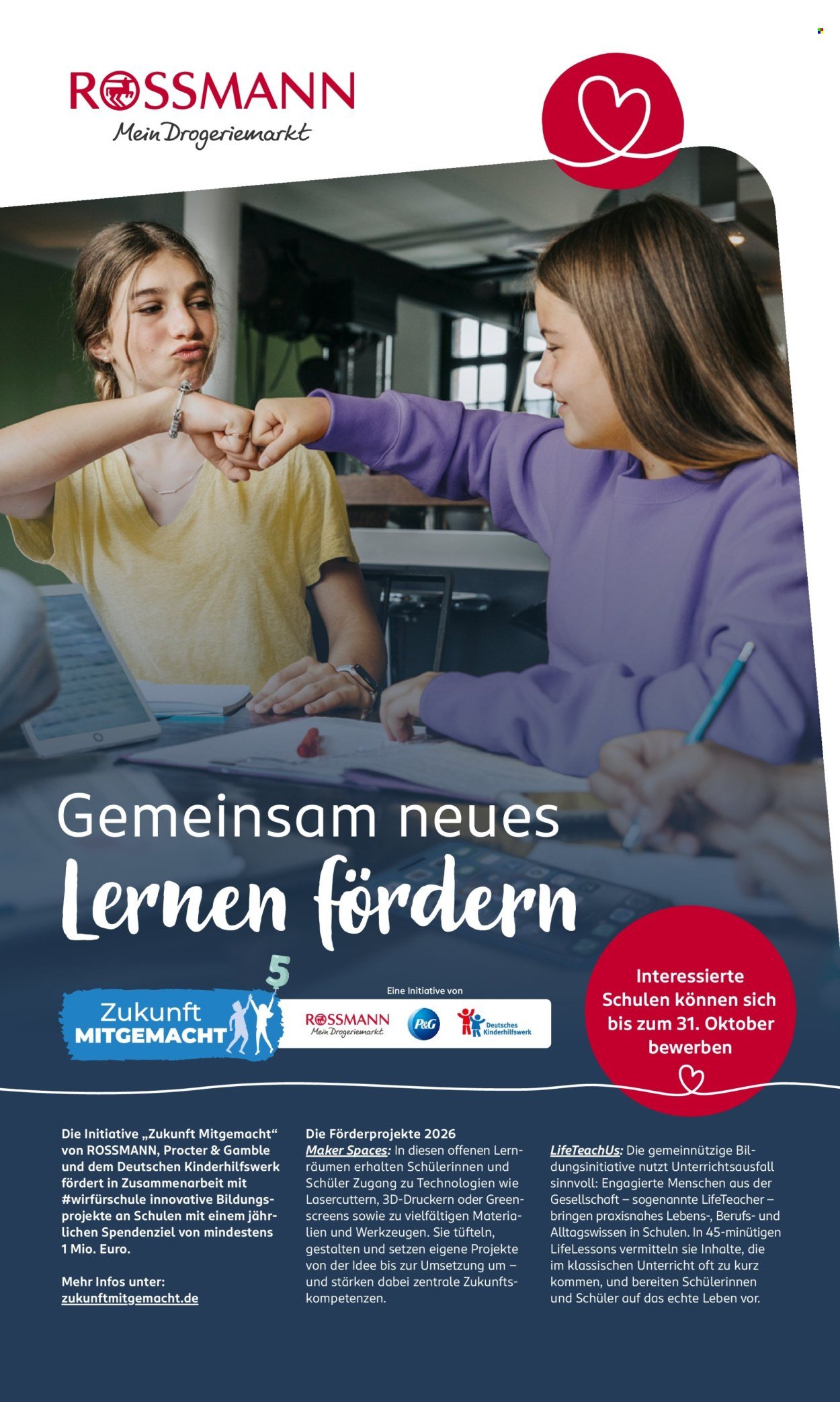 ROSSMANN Prospekt - Startklar für das neue Schuljahr