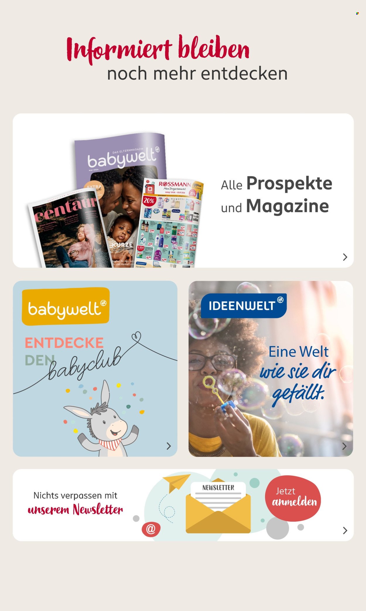 ROSSMANN Prospekt - Startklar für das neue Schuljahr