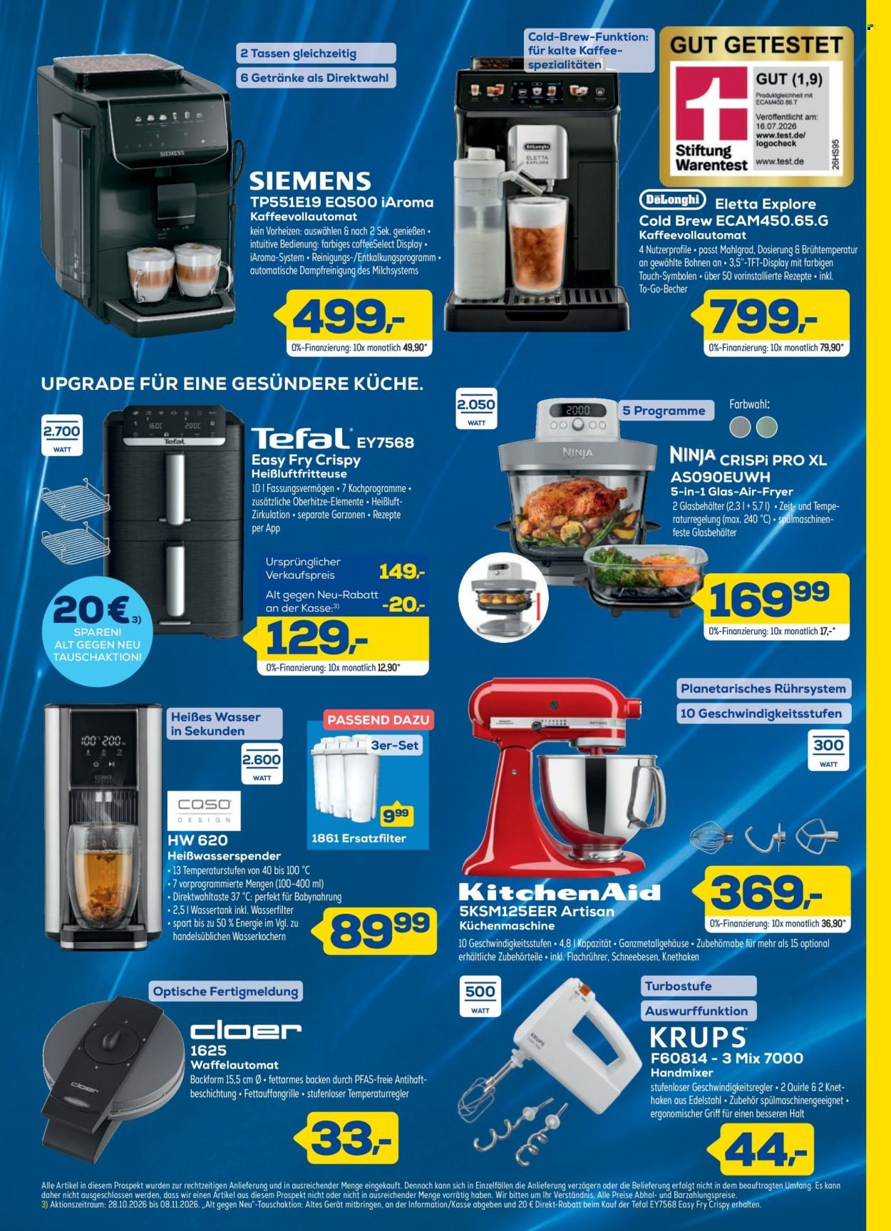 EURONICS Prospekt - Ab Mittwoch 28.10.2026