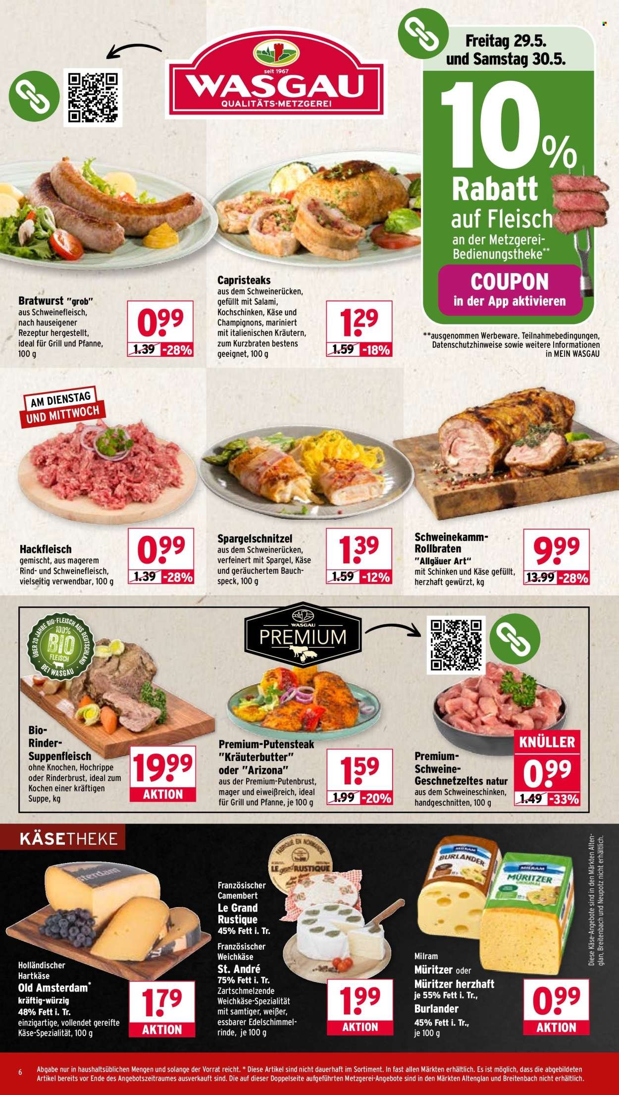 WASGAU Prospekt - Ab Dienstag 26.05.2026