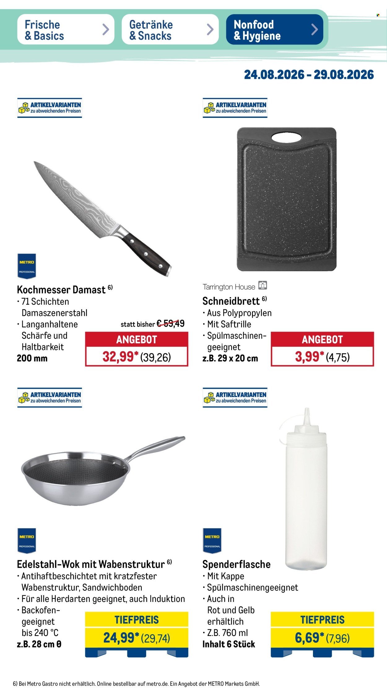METRO Prospekt - Wochen-Angebote