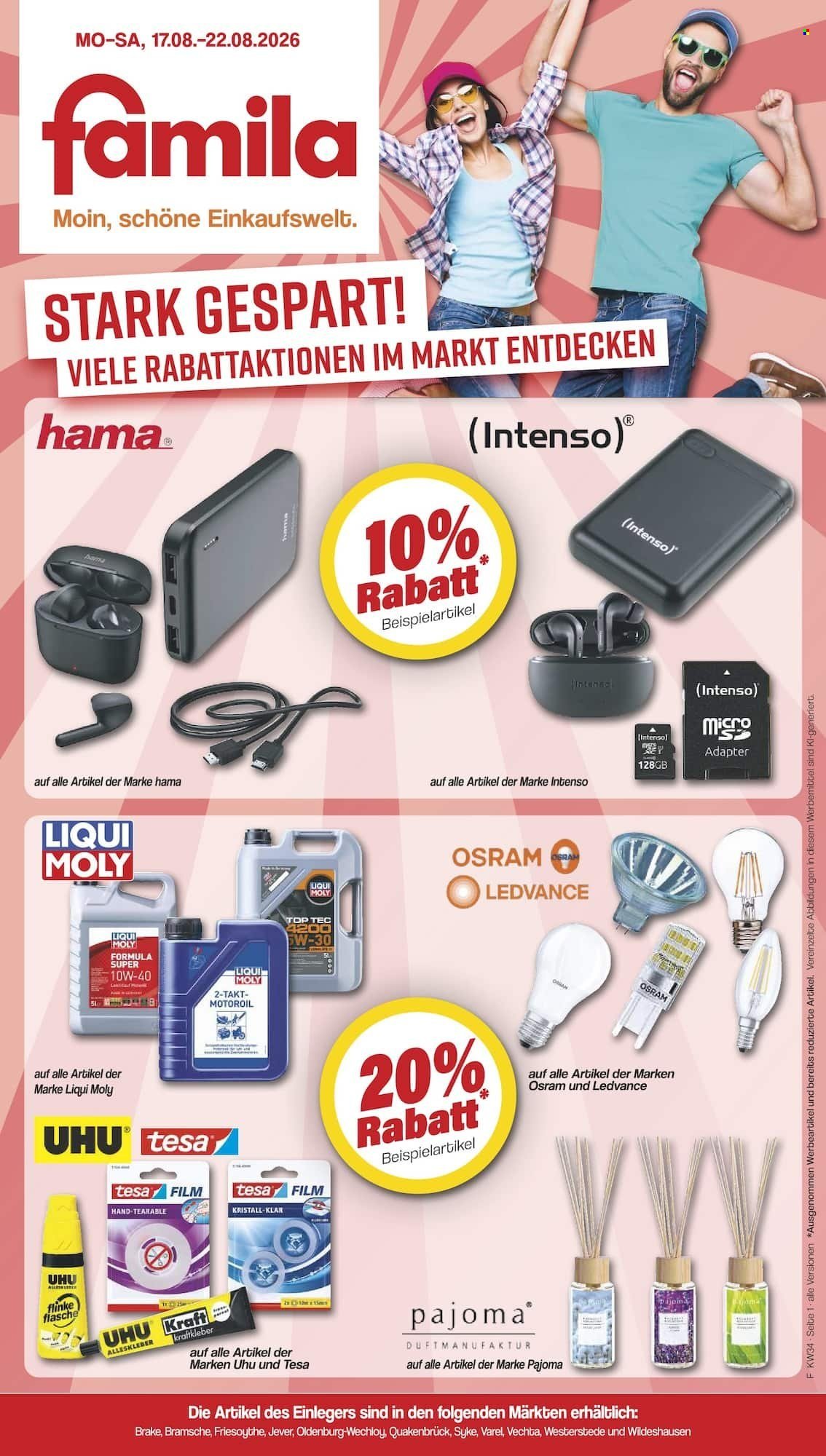 FAMILA Prospekt - Ab Montag 17.08.2026