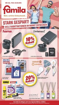 FAMILA Prospekt - Ab Montag 17.08.2026