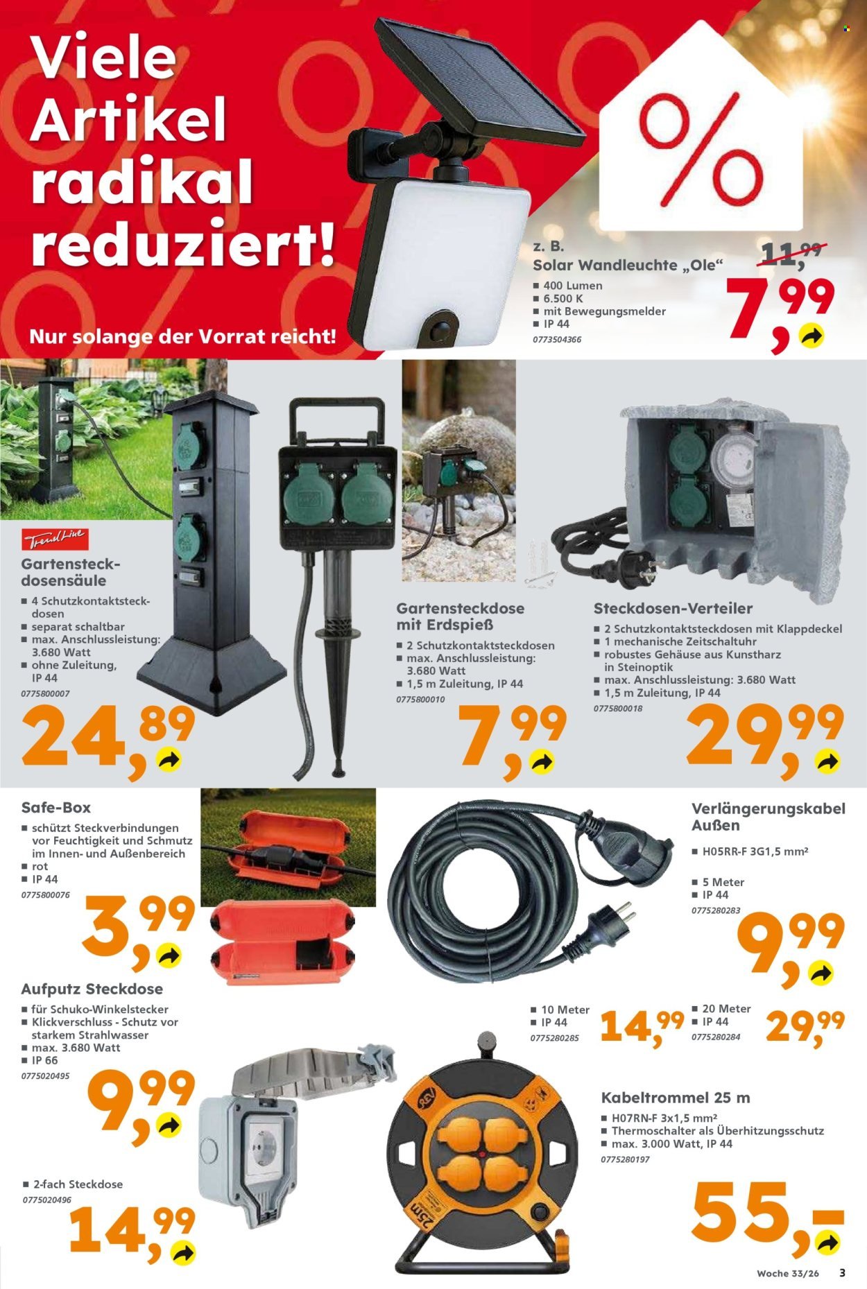 GLOBUS BAUMARKT Prospekt - Ab Montag 10.08.2026