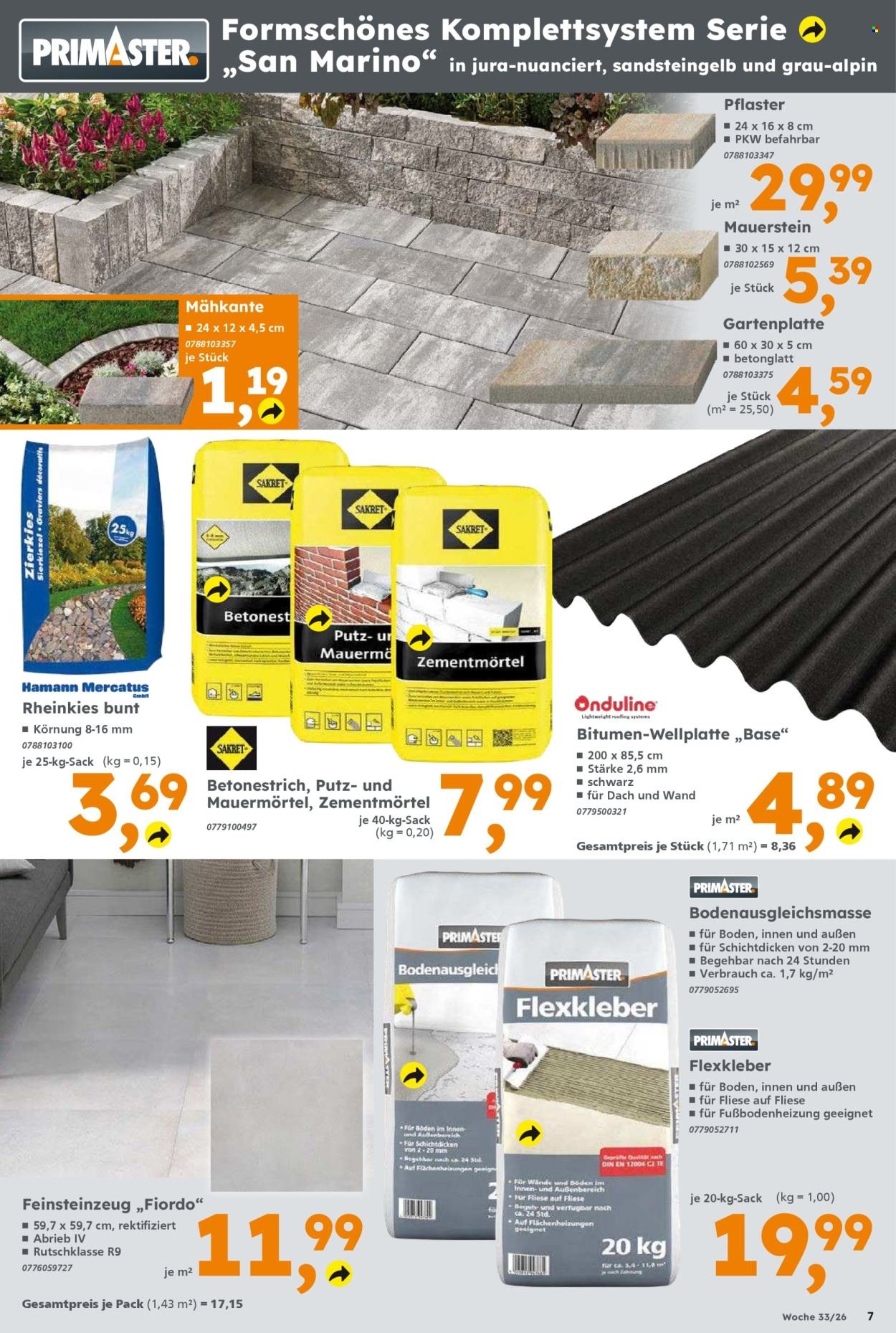 GLOBUS BAUMARKT Prospekt - Ab Montag 10.08.2026