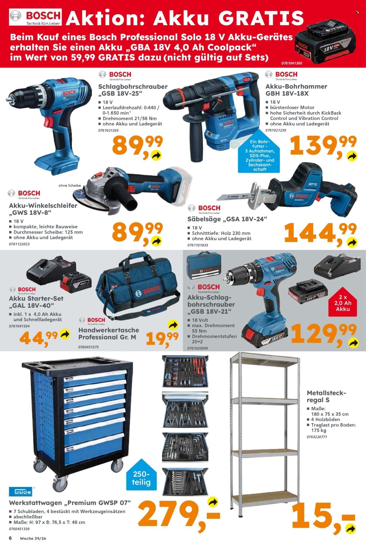 GLOBUS BAUMARKT Prospekt - Ab Montag 21.09.2026