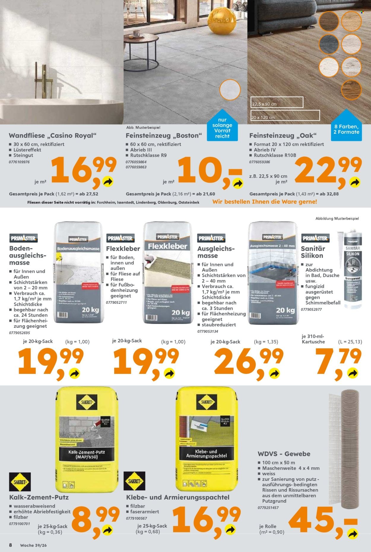 GLOBUS BAUMARKT Prospekt - Ab Montag 21.09.2026