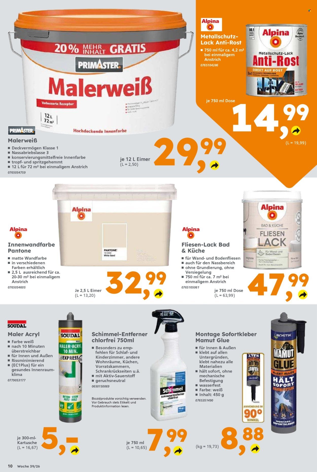 GLOBUS BAUMARKT Prospekt - Ab Montag 21.09.2026