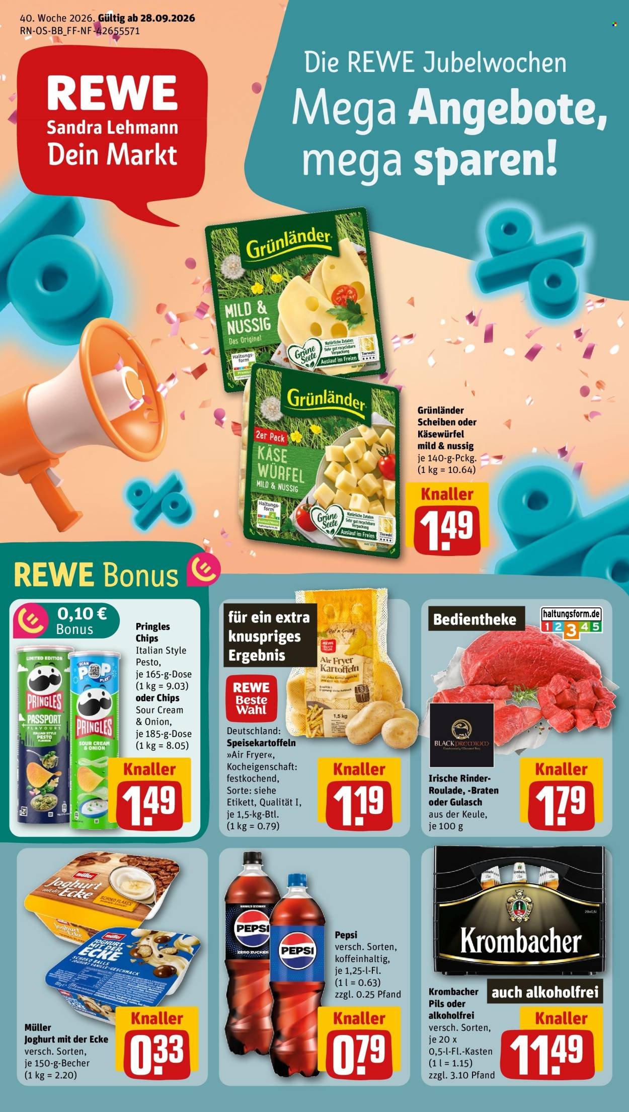 REWE Prospekt - Ab Montag 28.09.2026