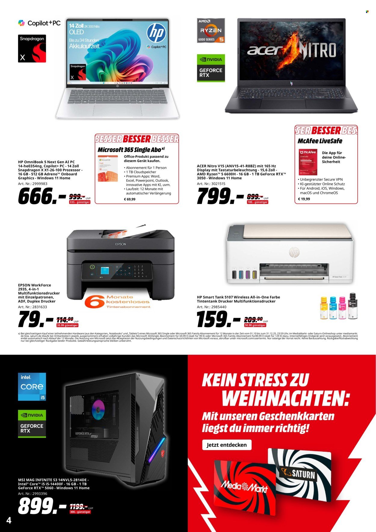 SATURN Prospekt - Ab Montag 8.12.2025 (2025-12-08 - 2025-12-22)