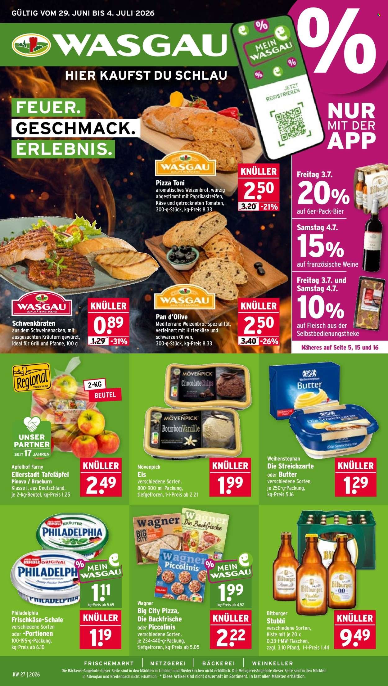 WASGAU Prospekt - Ab Montag 29.06.2026