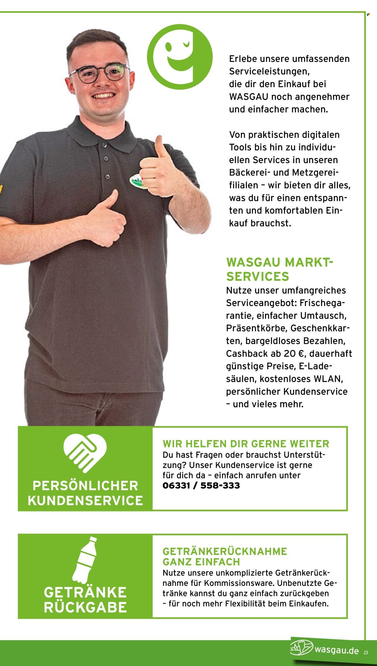 WASGAU Prospekt - Ab Montag 29.06.2026