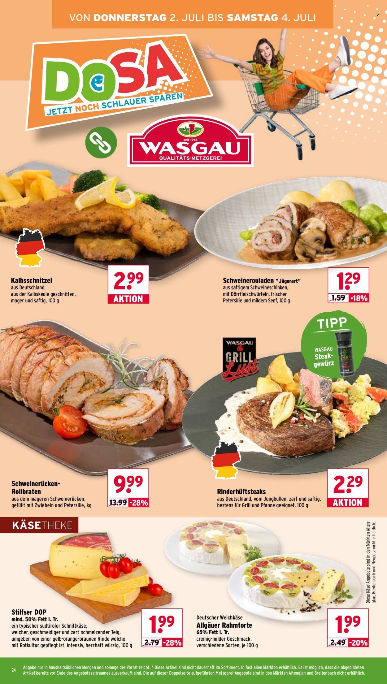 WASGAU Prospekt - Ab Montag 29.06.2026