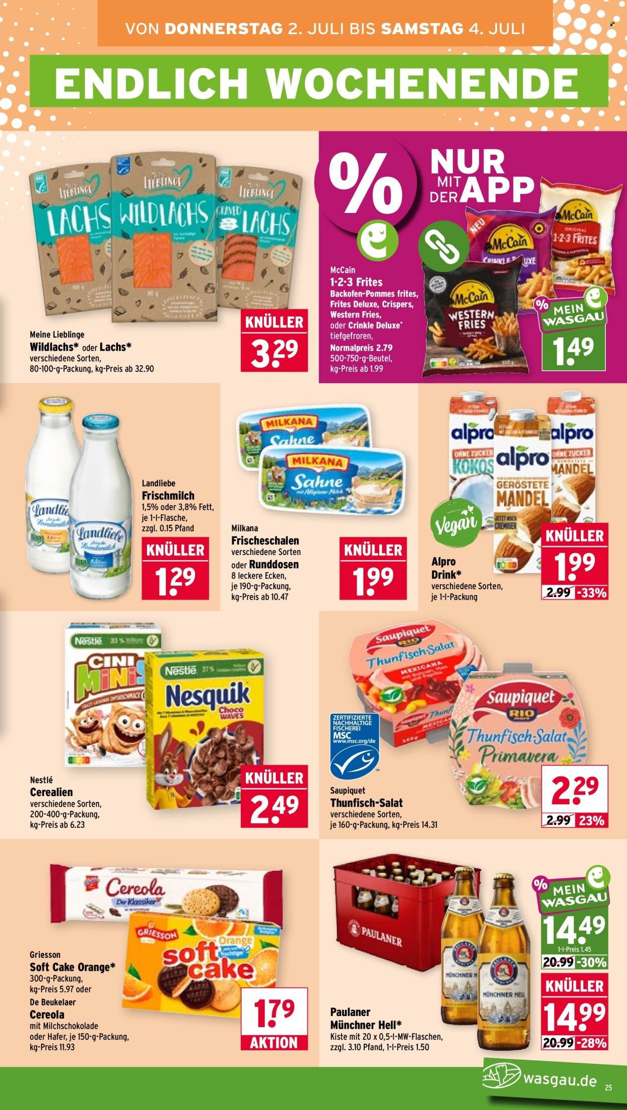 WASGAU Prospekt - Ab Montag 29.06.2026