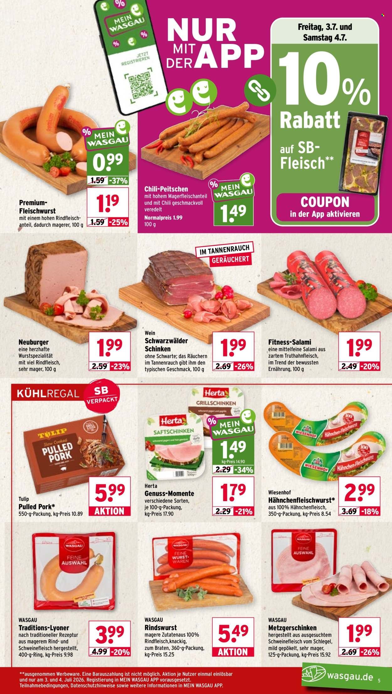 WASGAU Prospekt - Ab Montag 29.06.2026
