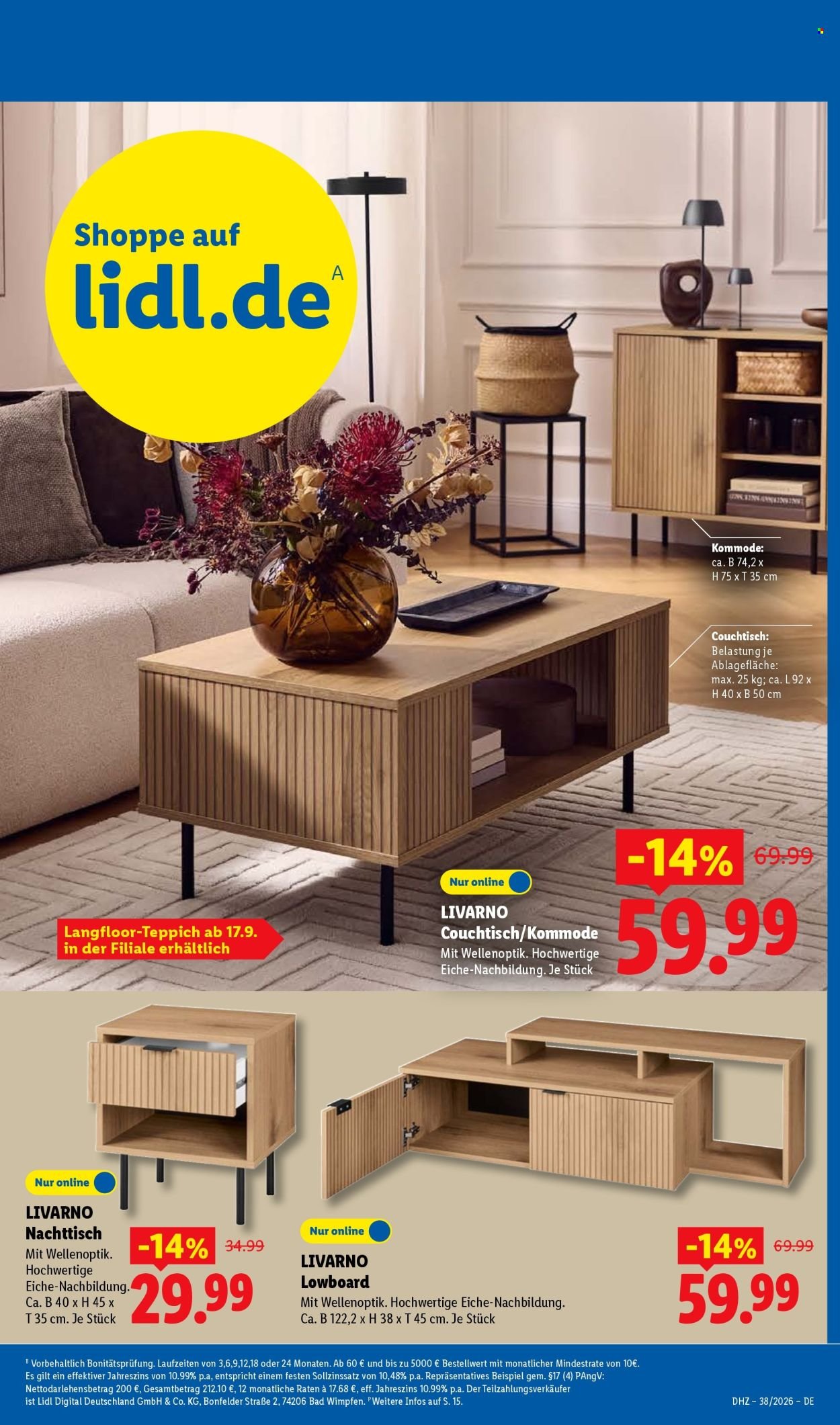 LIDL Prospekt - Ab Montag 14.09.2026